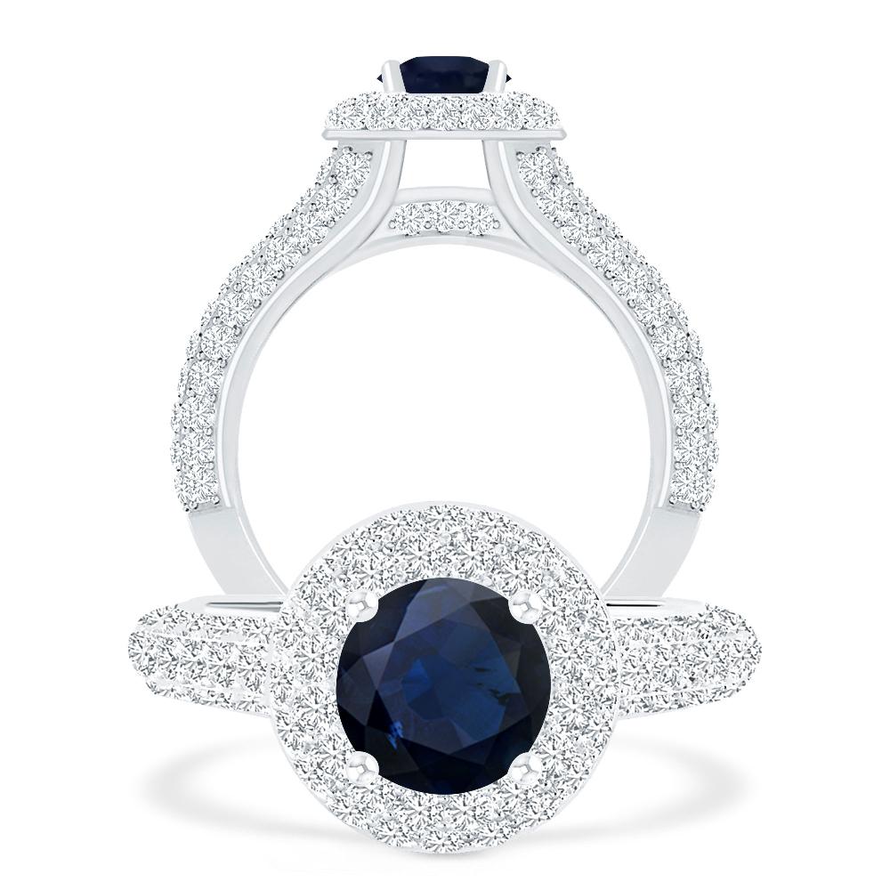 White Gold - Sapphire