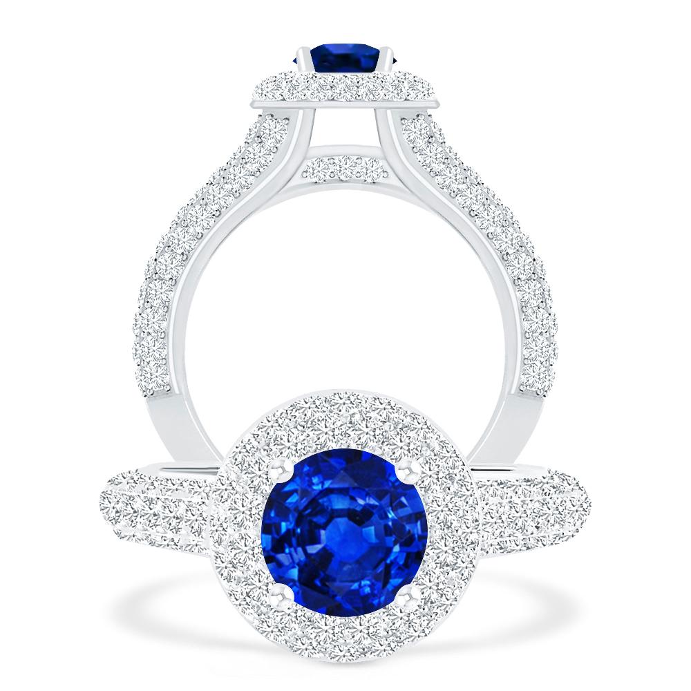 White Gold - Sapphire