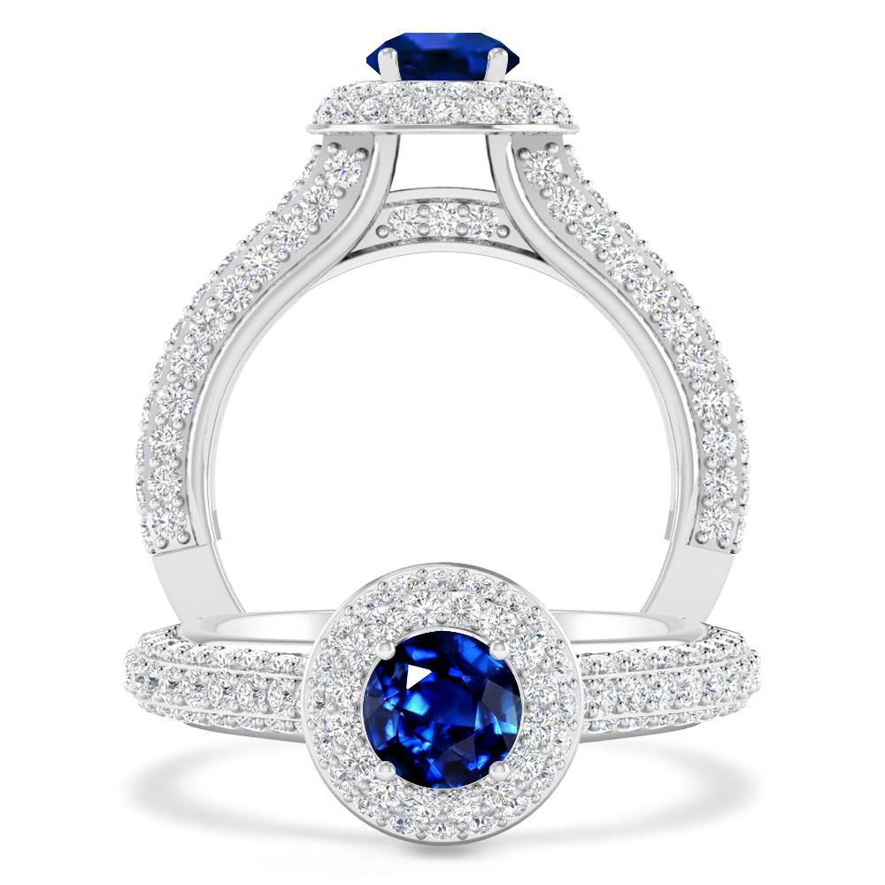 White Gold - Sapphire