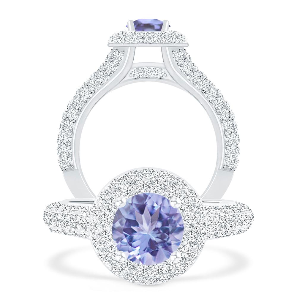 White Gold - Tanzanite