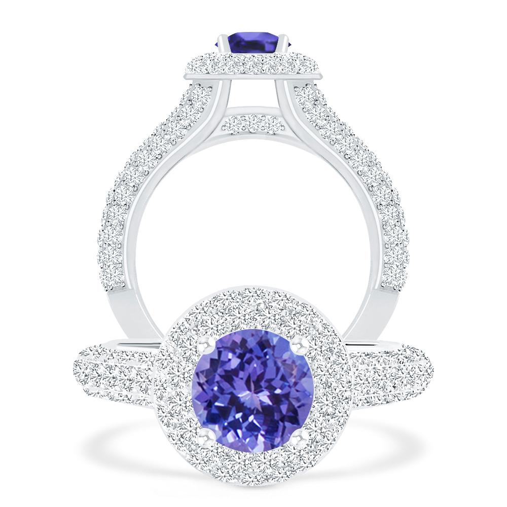 White Gold - Tanzanite