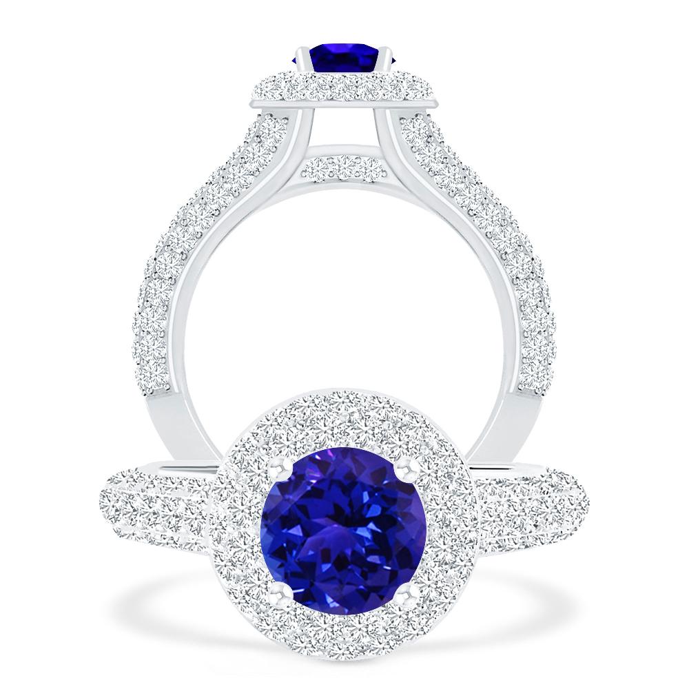 White Gold - Tanzanite