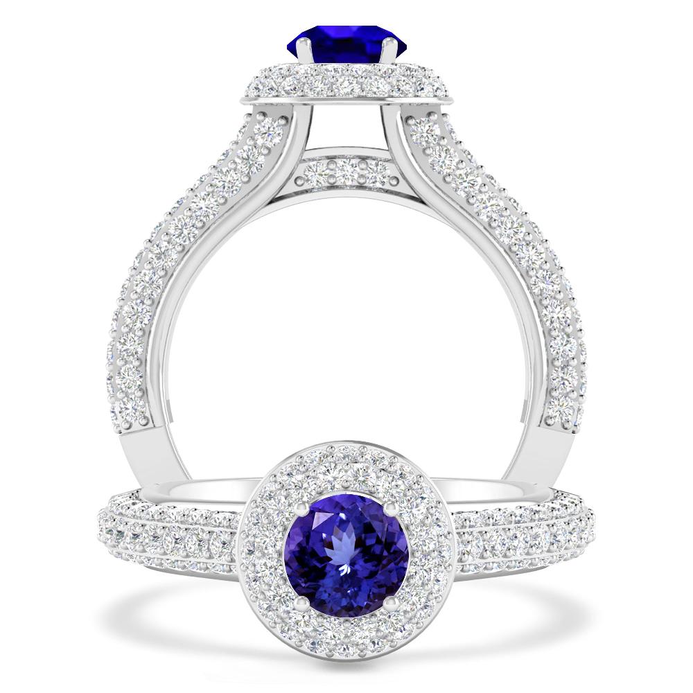 White Gold - Tanzanite