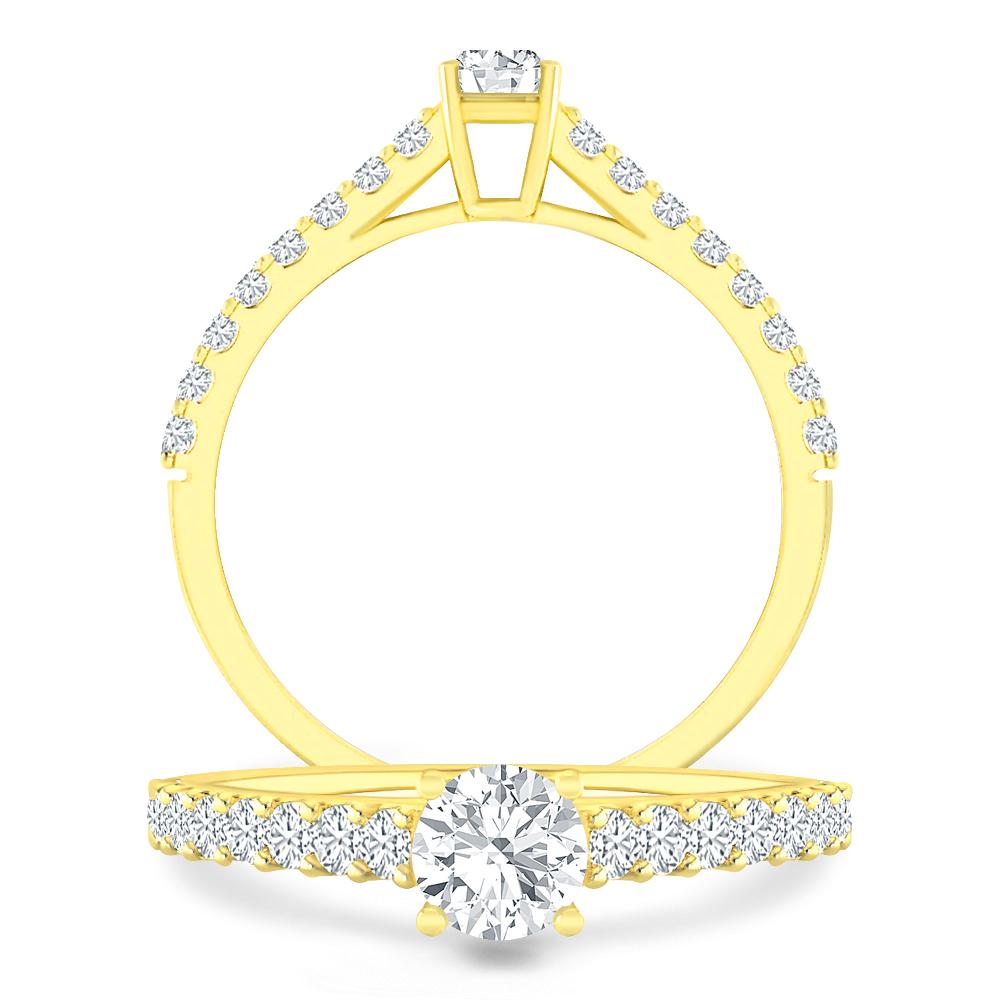 Yellow Gold - Diamond