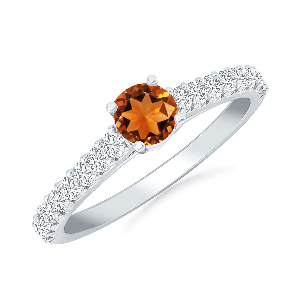 White Gold - Citrine