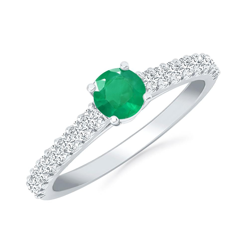 White Gold - Emerald