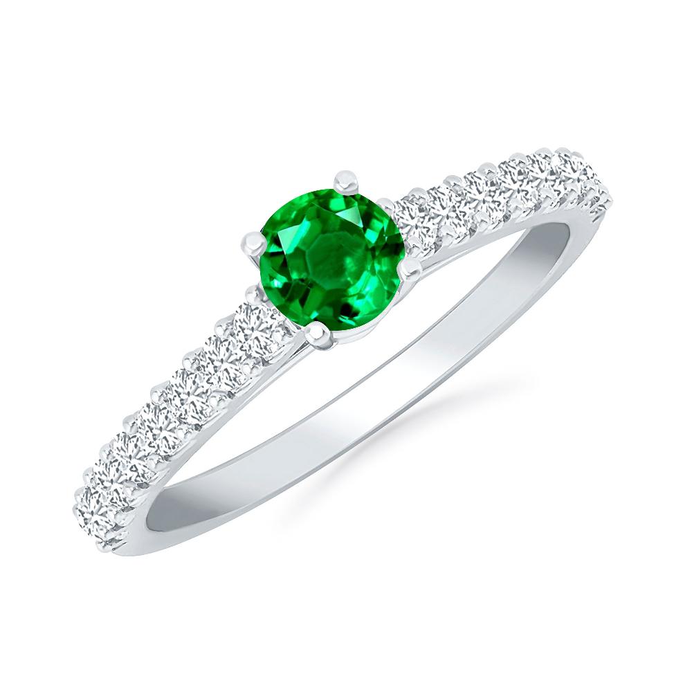 White Gold - Emerald