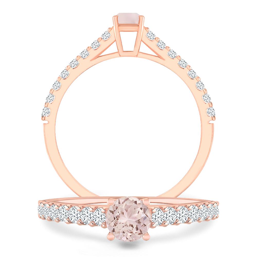 Rose Gold - Morganite