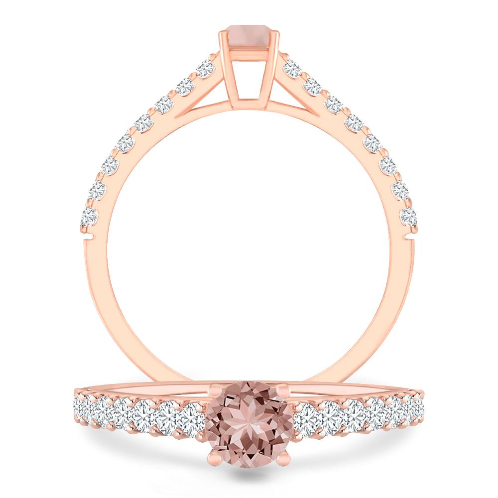 Rose Gold - Morganite