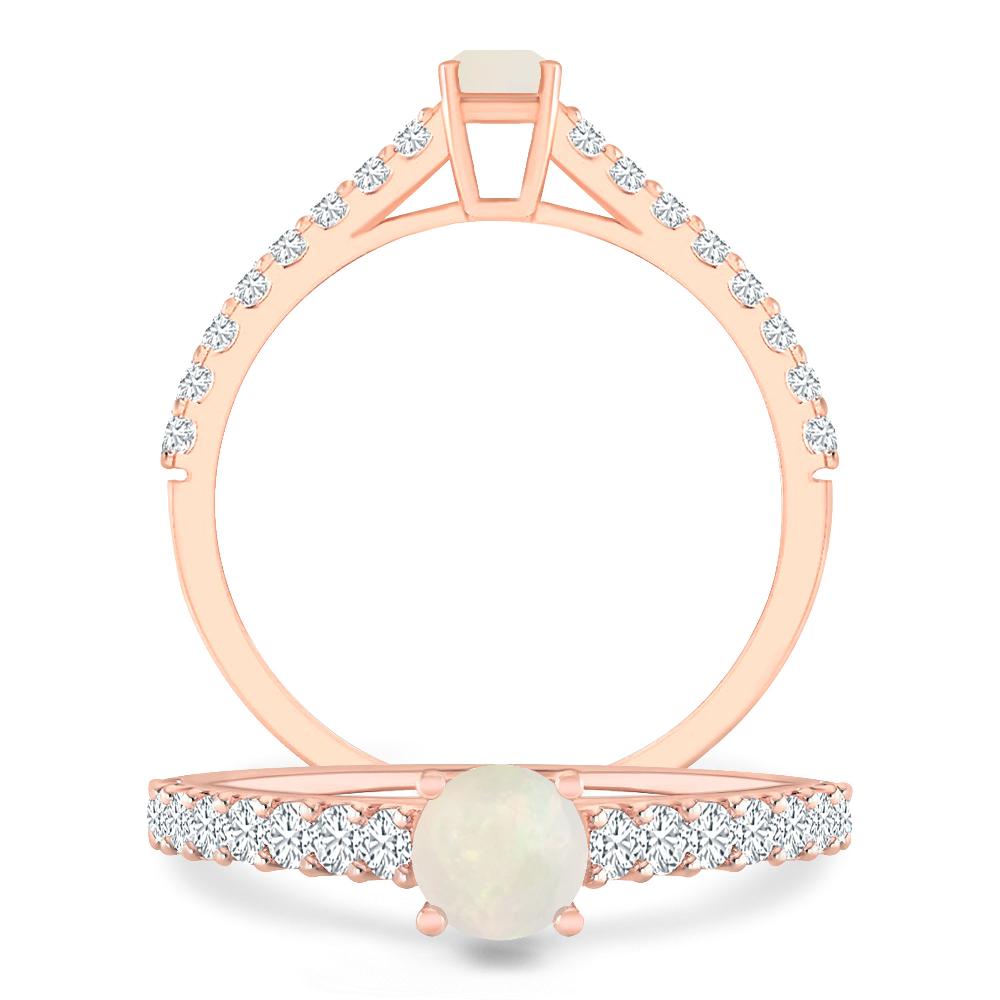 Rose Gold - Opal