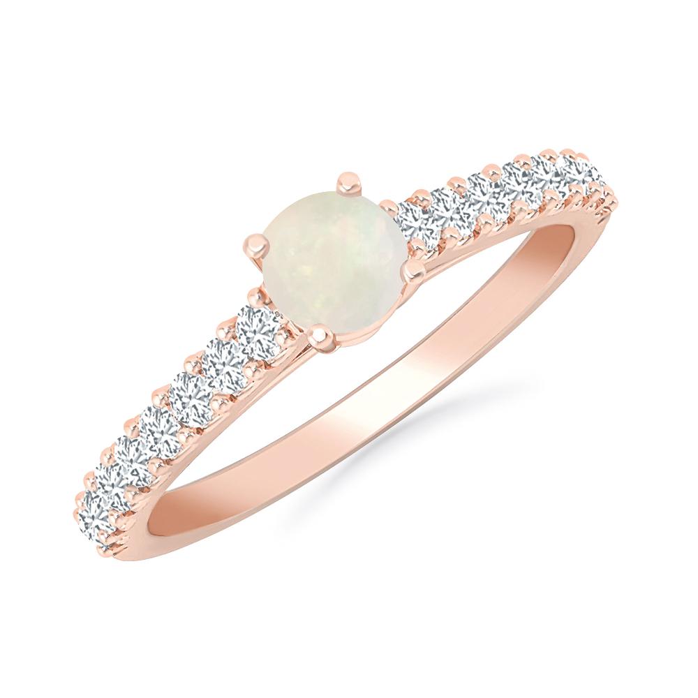 Rose Gold - Opal