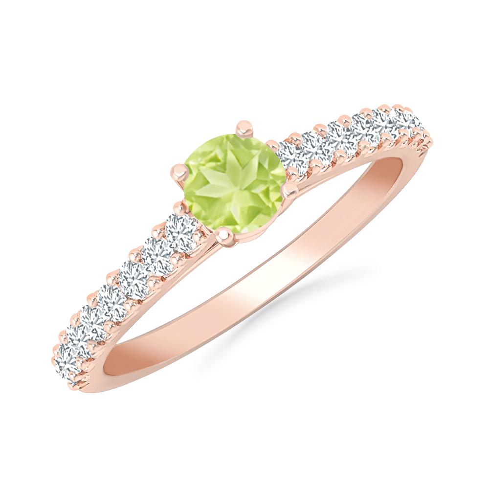 Rose Gold - Peridot