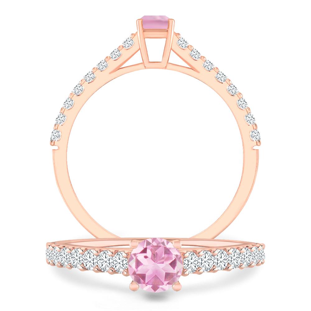 Rose Gold - Pink Tourmaline