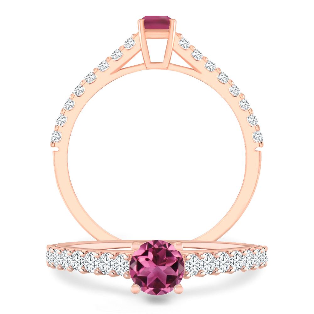 Rose Gold - Pink Tourmaline