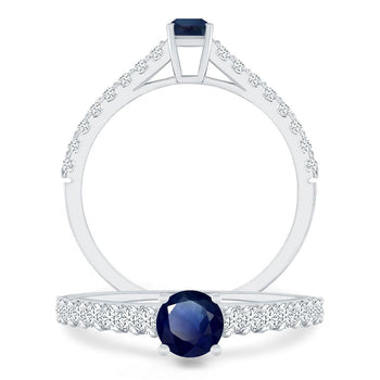 White Gold - Sapphire