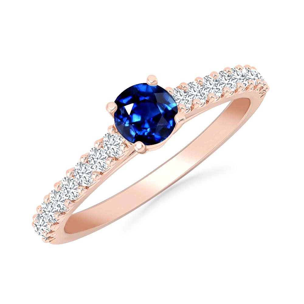 Rose Gold - Sapphire