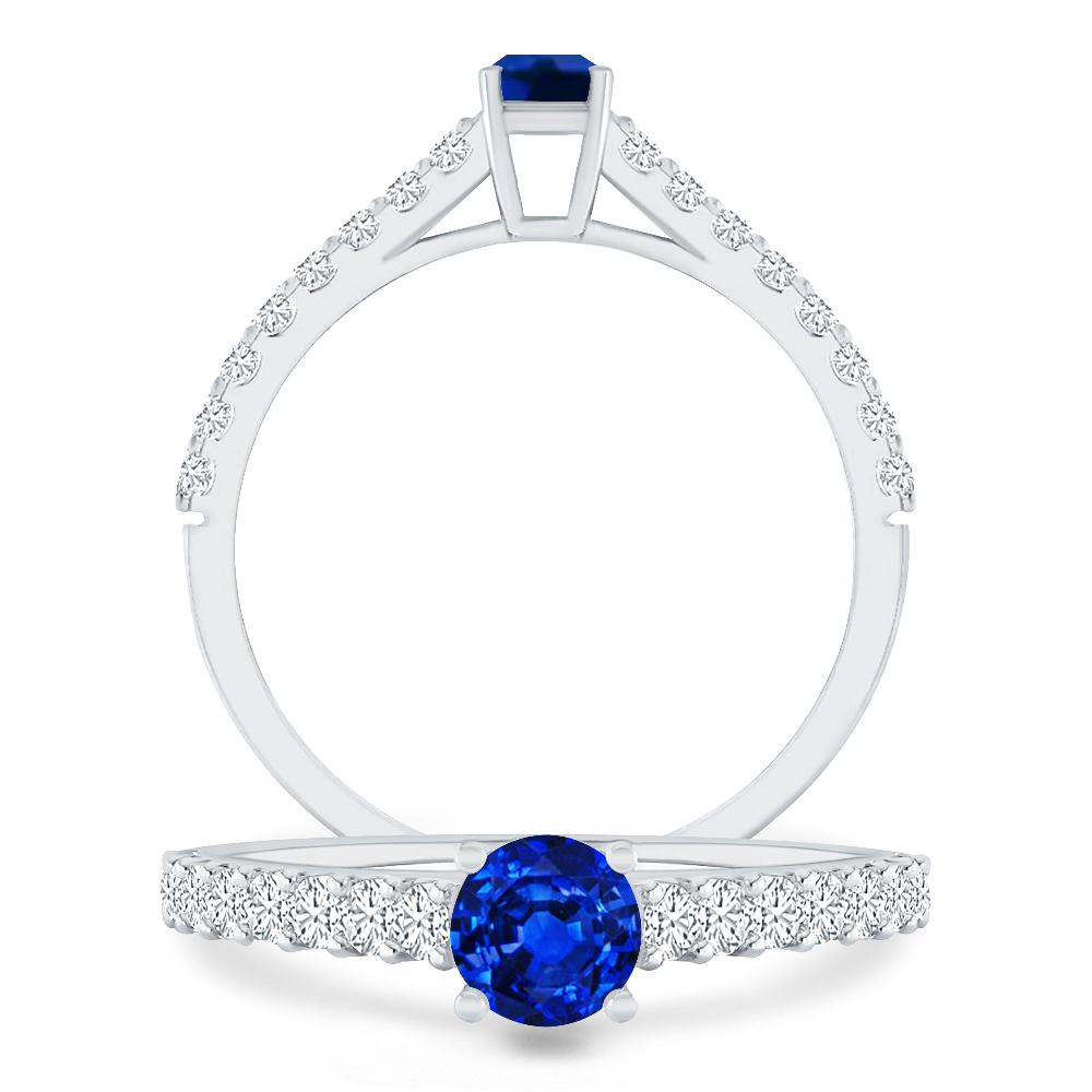 White Gold - Sapphire