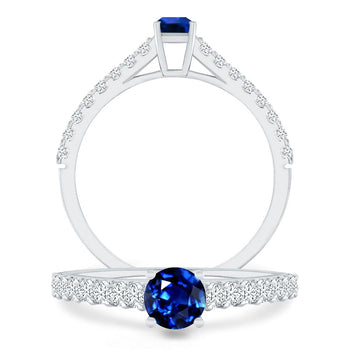 White Gold - Sapphire