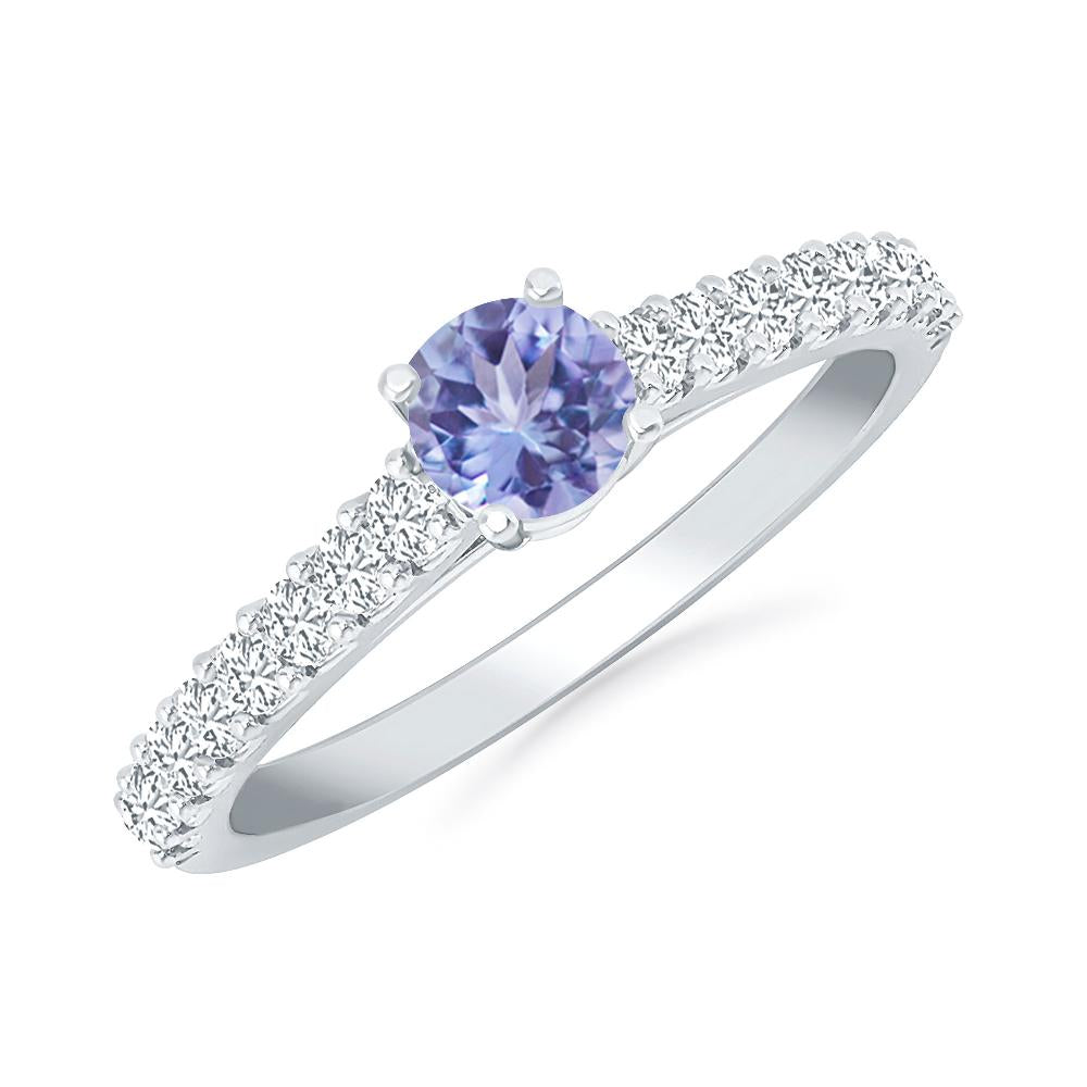 White Gold - Tanzanite