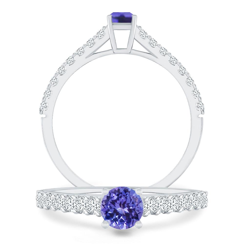 White Gold - Tanzanite