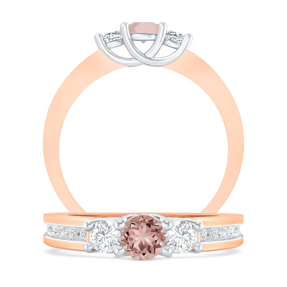 Rose Gold - Morganite