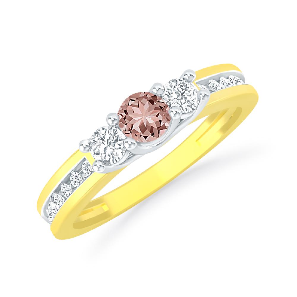 Yellow Gold - Morganite