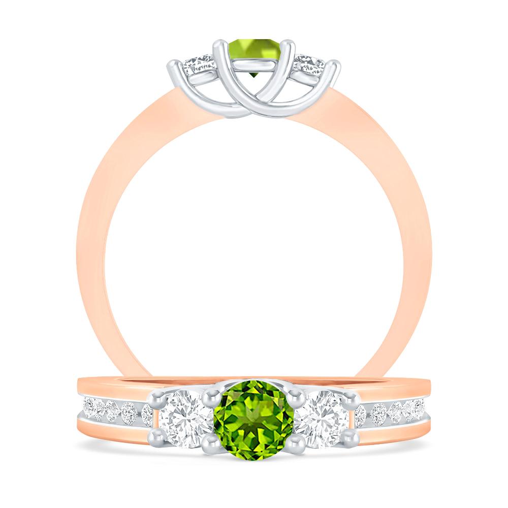 Rose Gold - Peridot