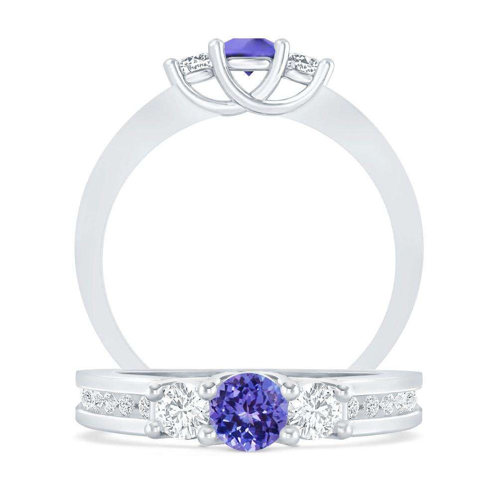 White Gold - Tanzanite