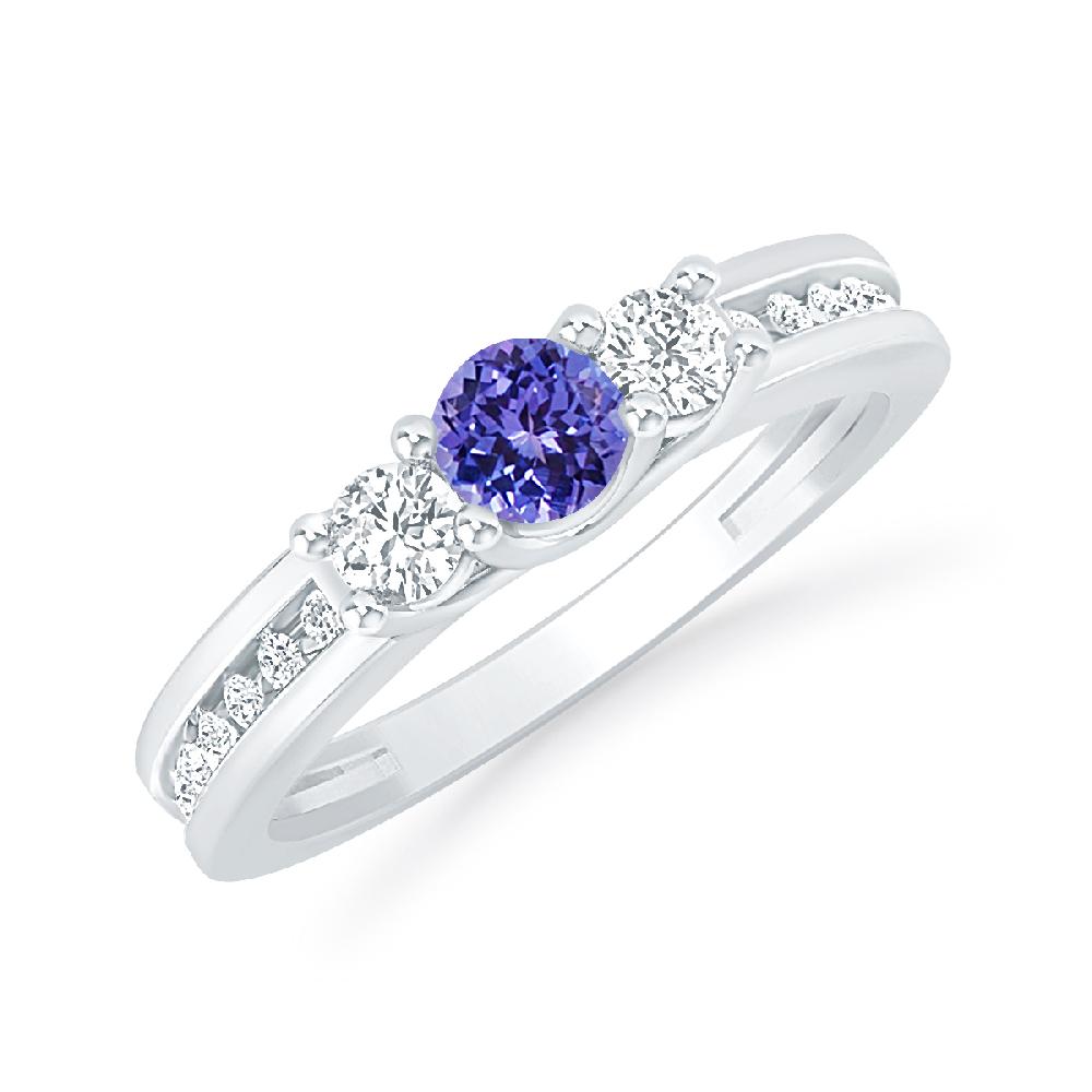 White Gold - Tanzanite