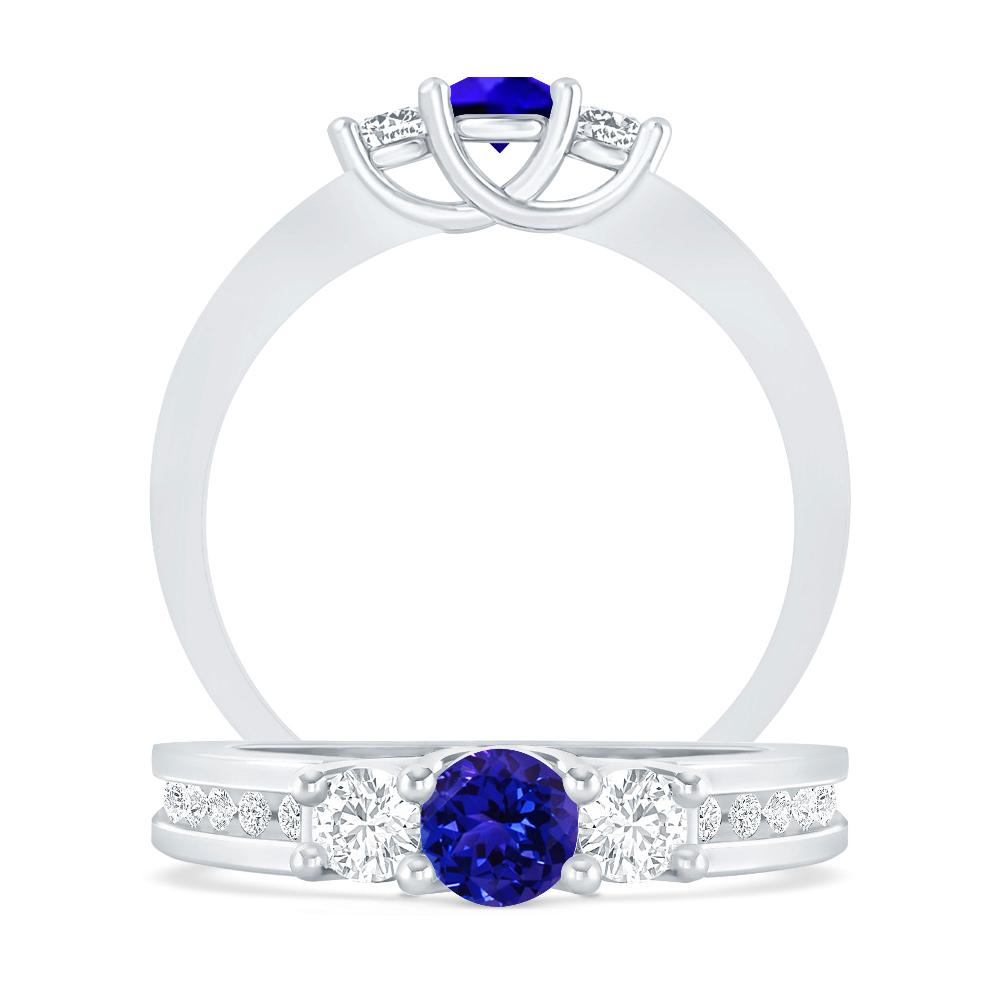 White Gold - Tanzanite