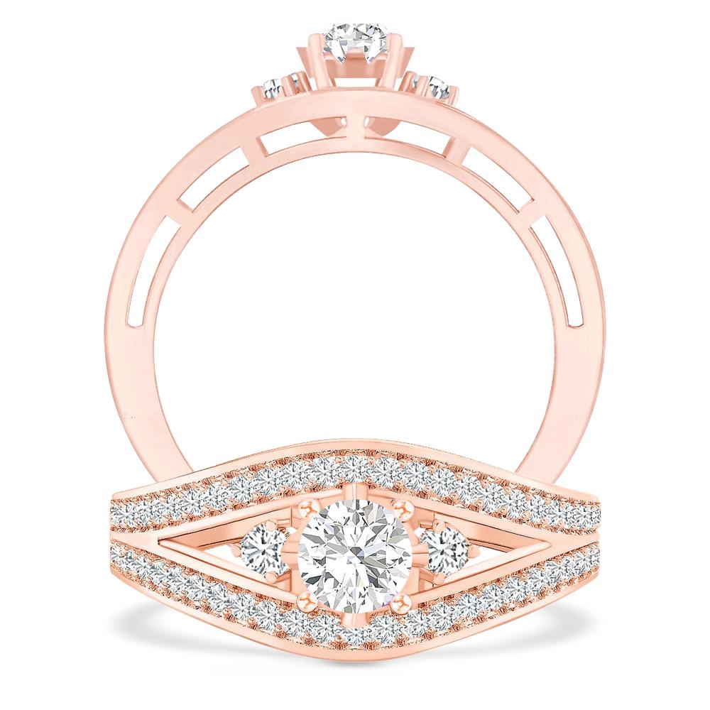 Rose Gold - Diamond