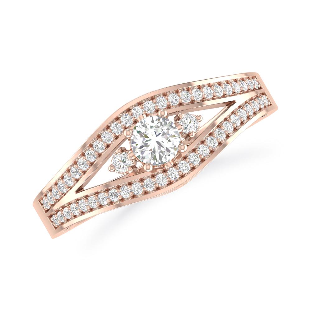 Rose Gold - Diamond