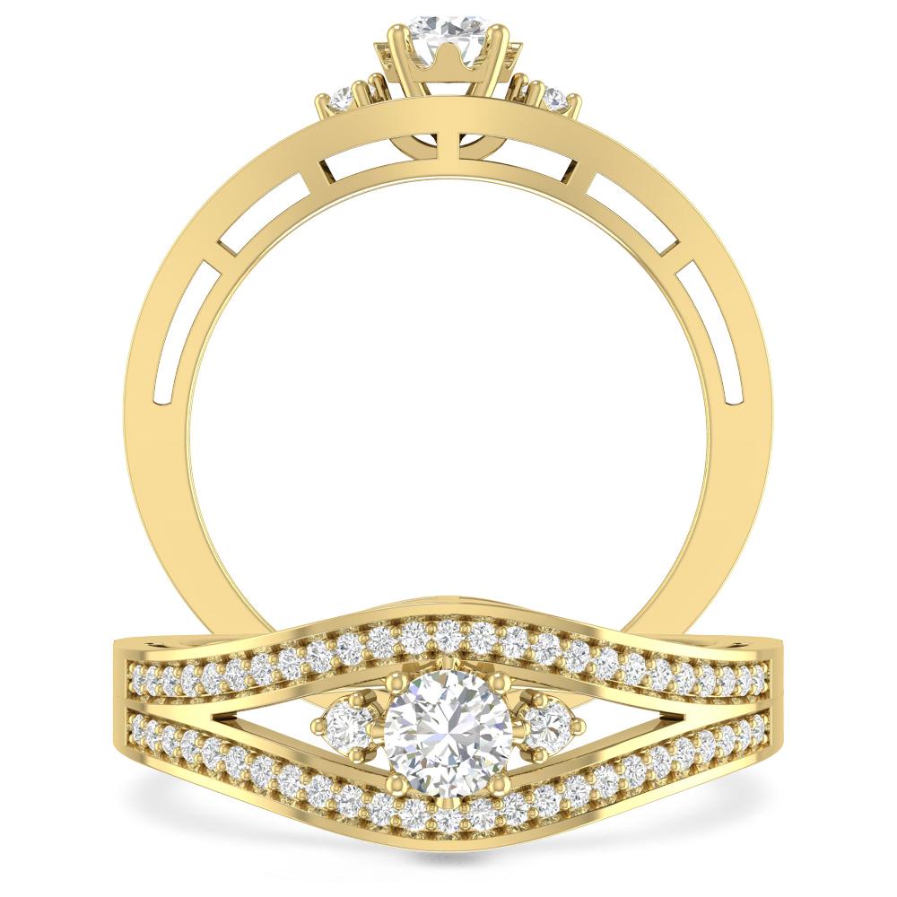 Yellow Gold - Diamond