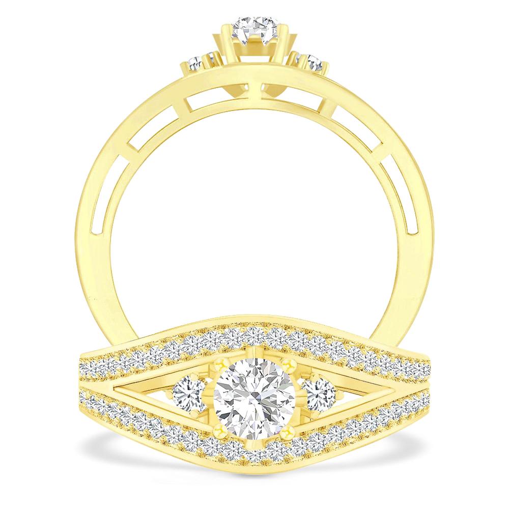 Yellow Gold - Diamond