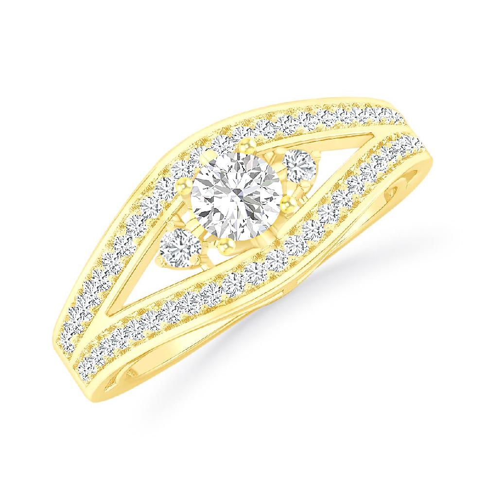 Yellow Gold - Diamond