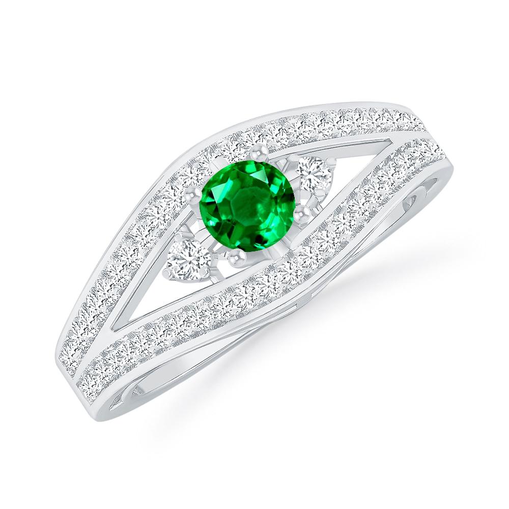 White Gold - Emerald