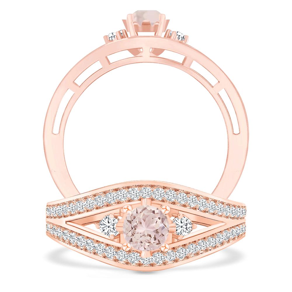 Rose Gold - Morganite