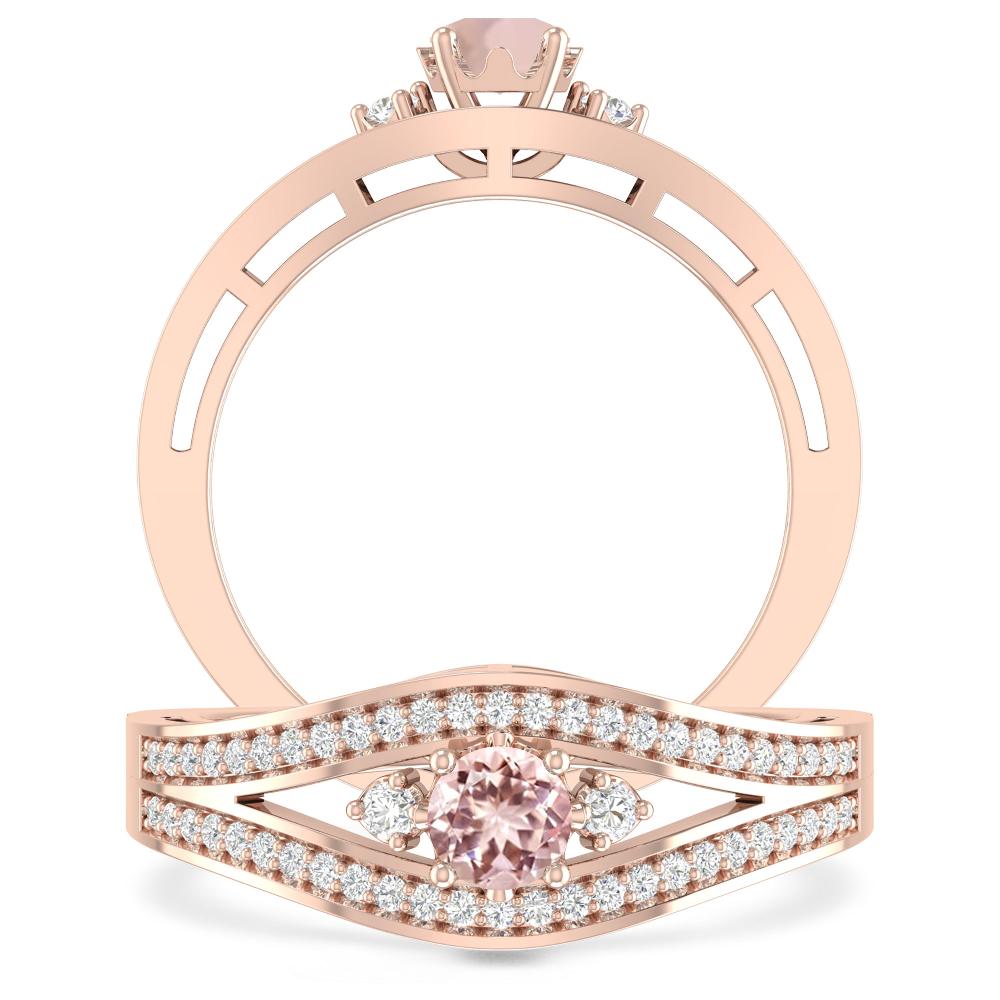 Rose Gold - Morganite