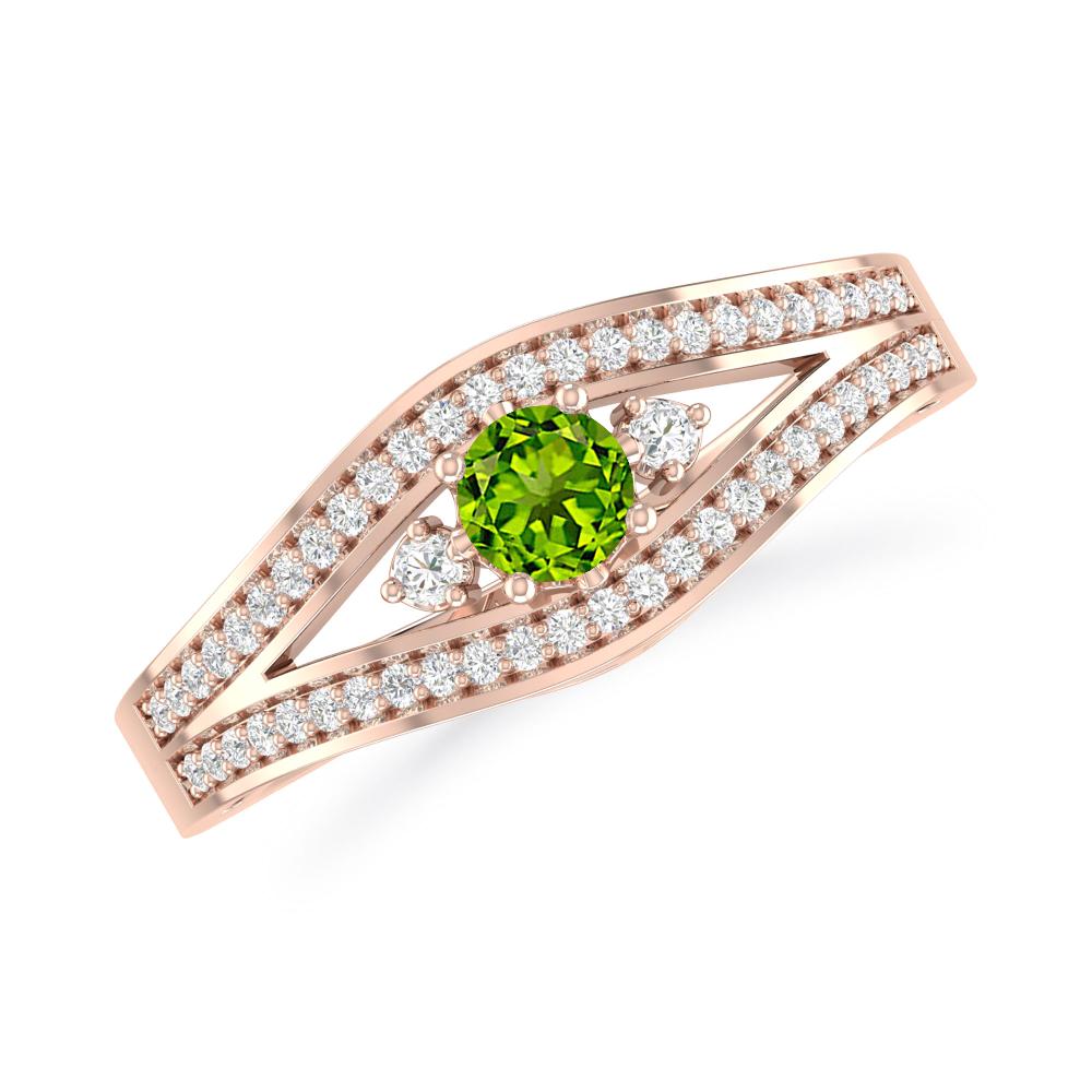 Rose Gold - Peridot