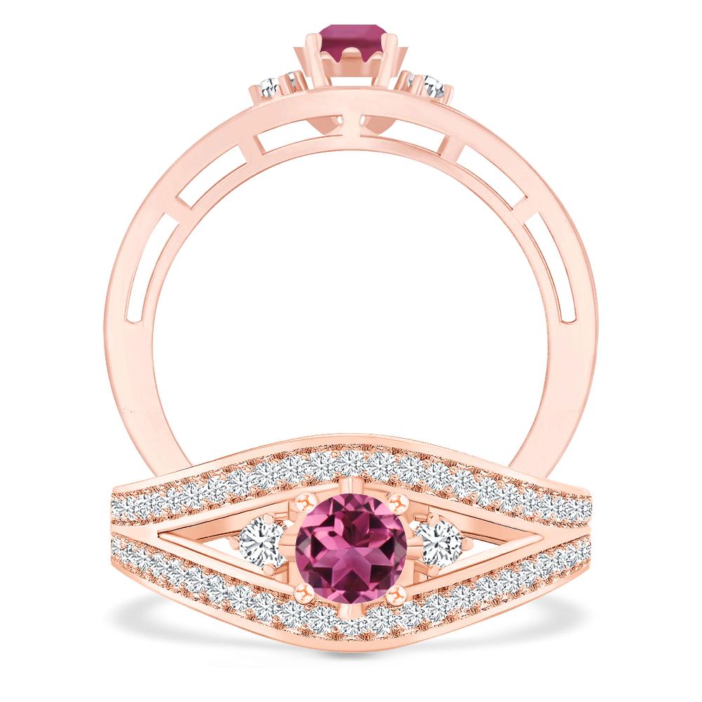 Rose Gold - Pink Tourmaline