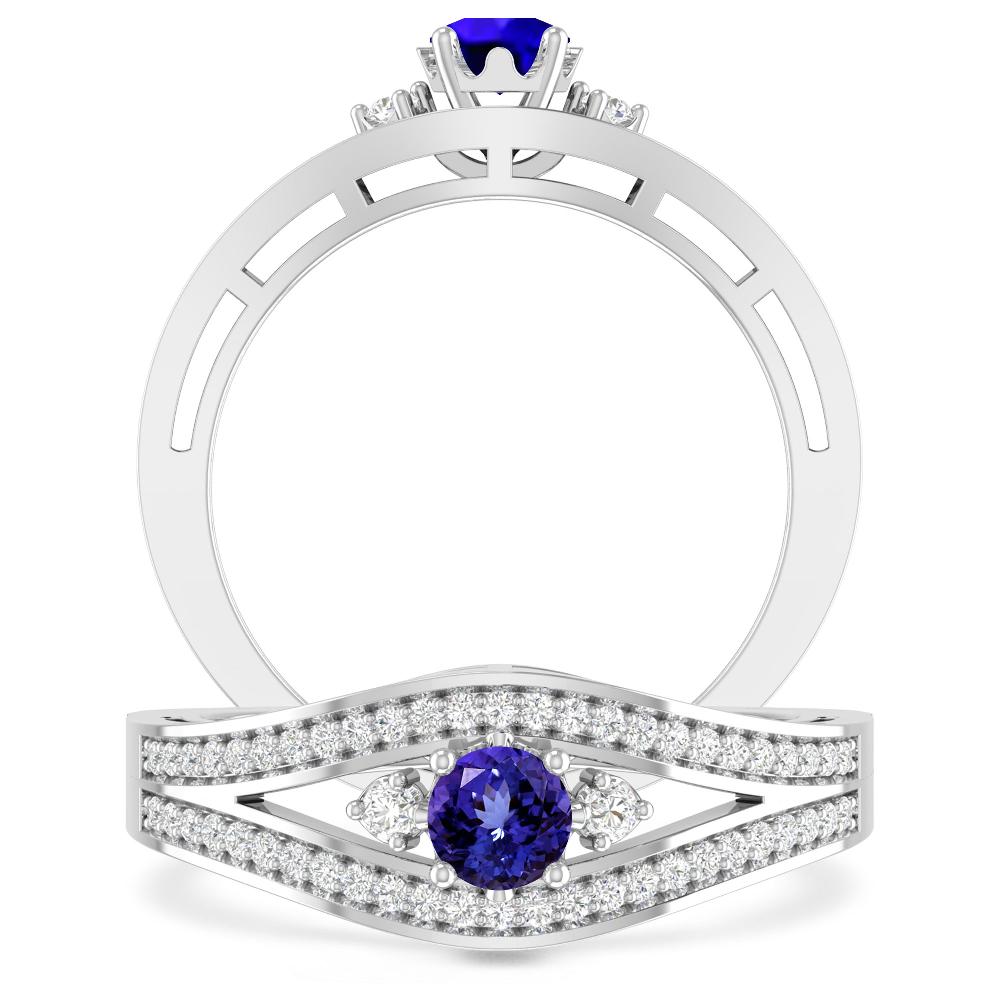 White Gold - Tanzanite