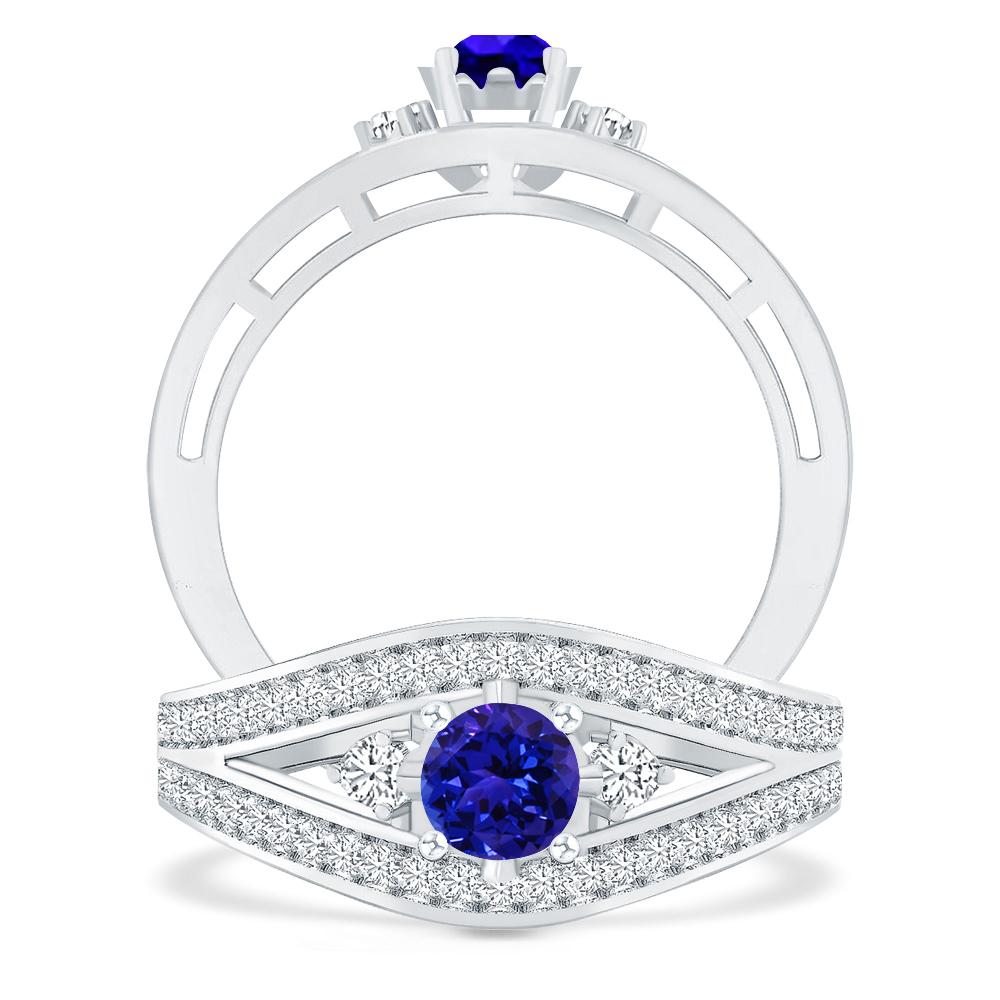 White Gold - Tanzanite