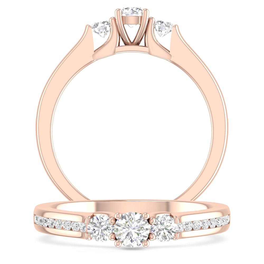 Rose Gold - Diamond