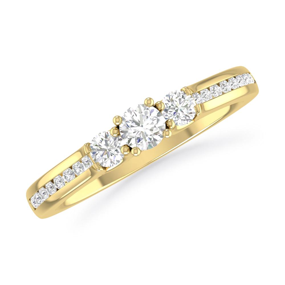 Yellow Gold - Diamond