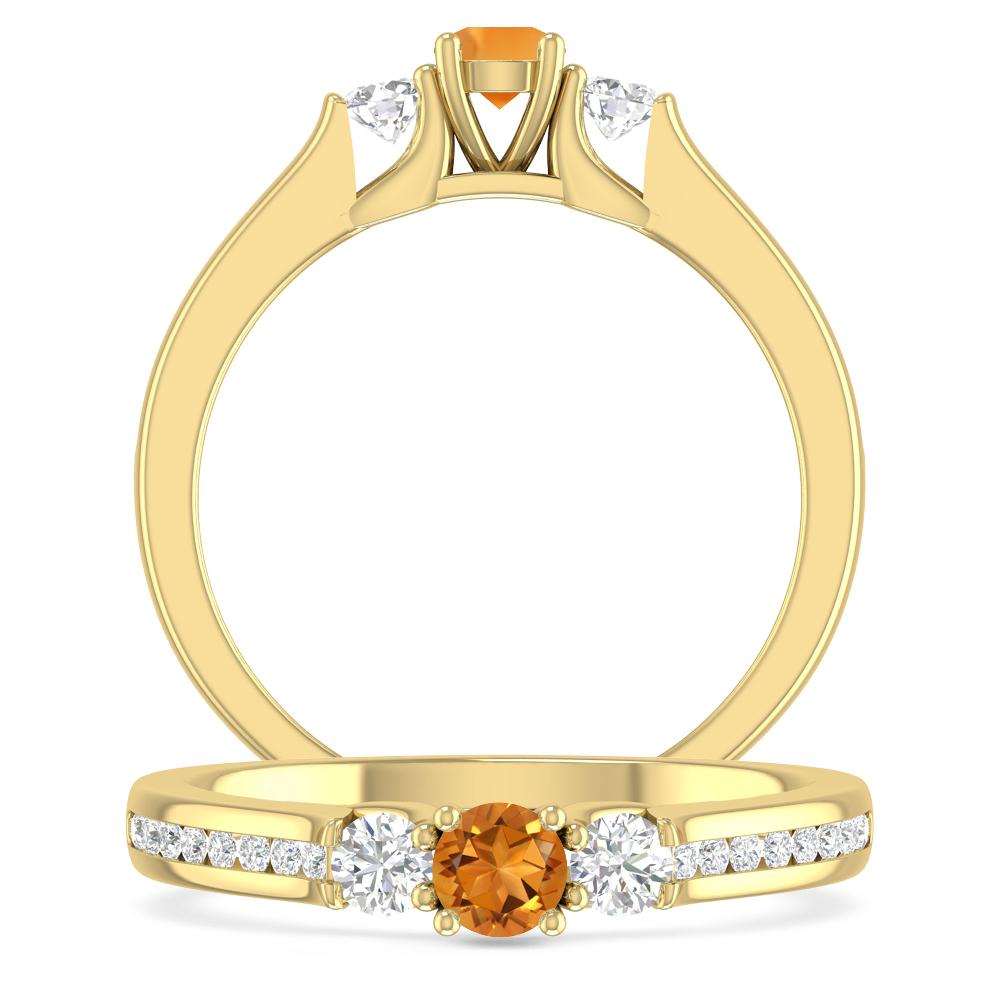 Yellow Gold - Citrine