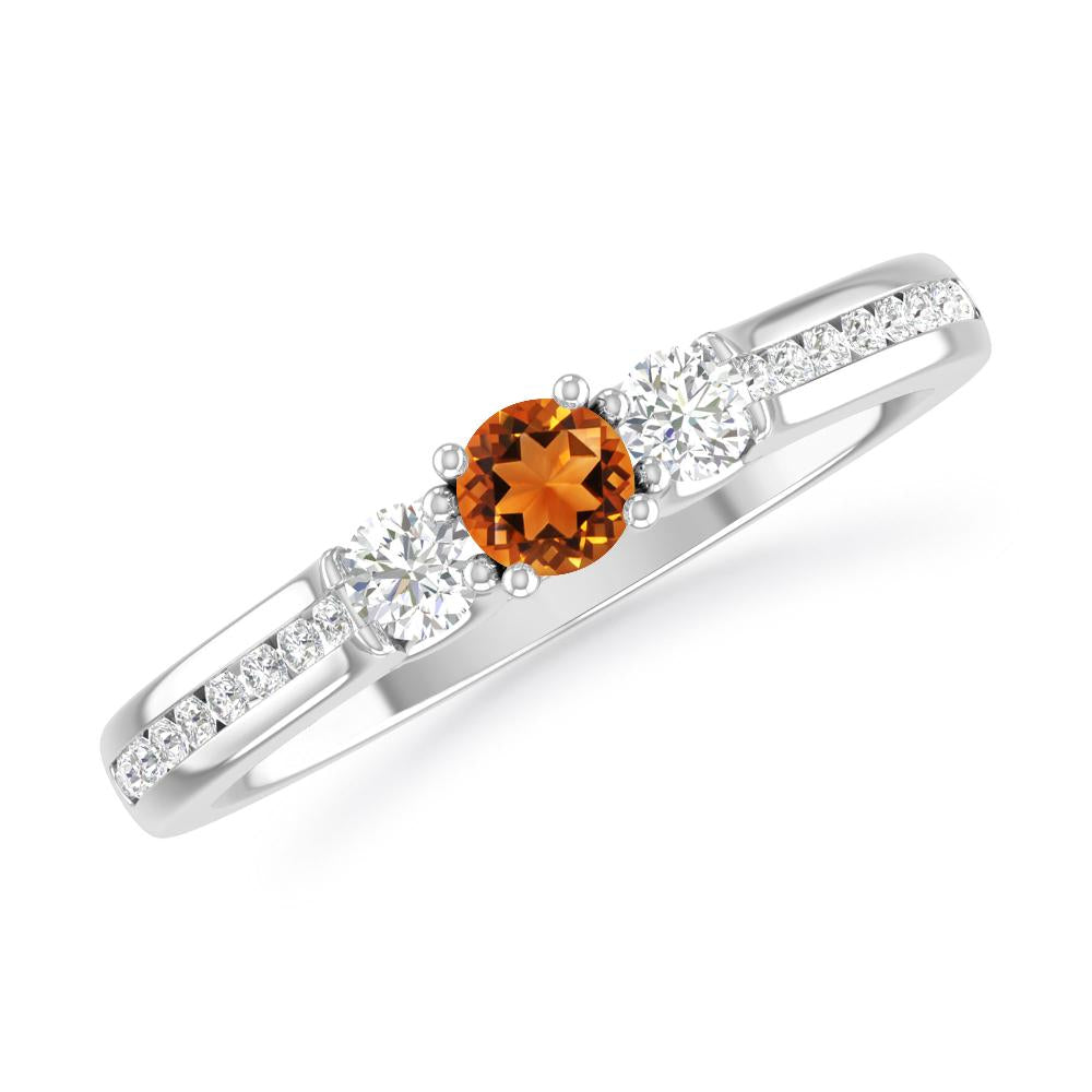 White Gold - Citrine