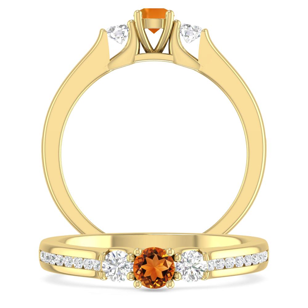 Yellow Gold - Citrine