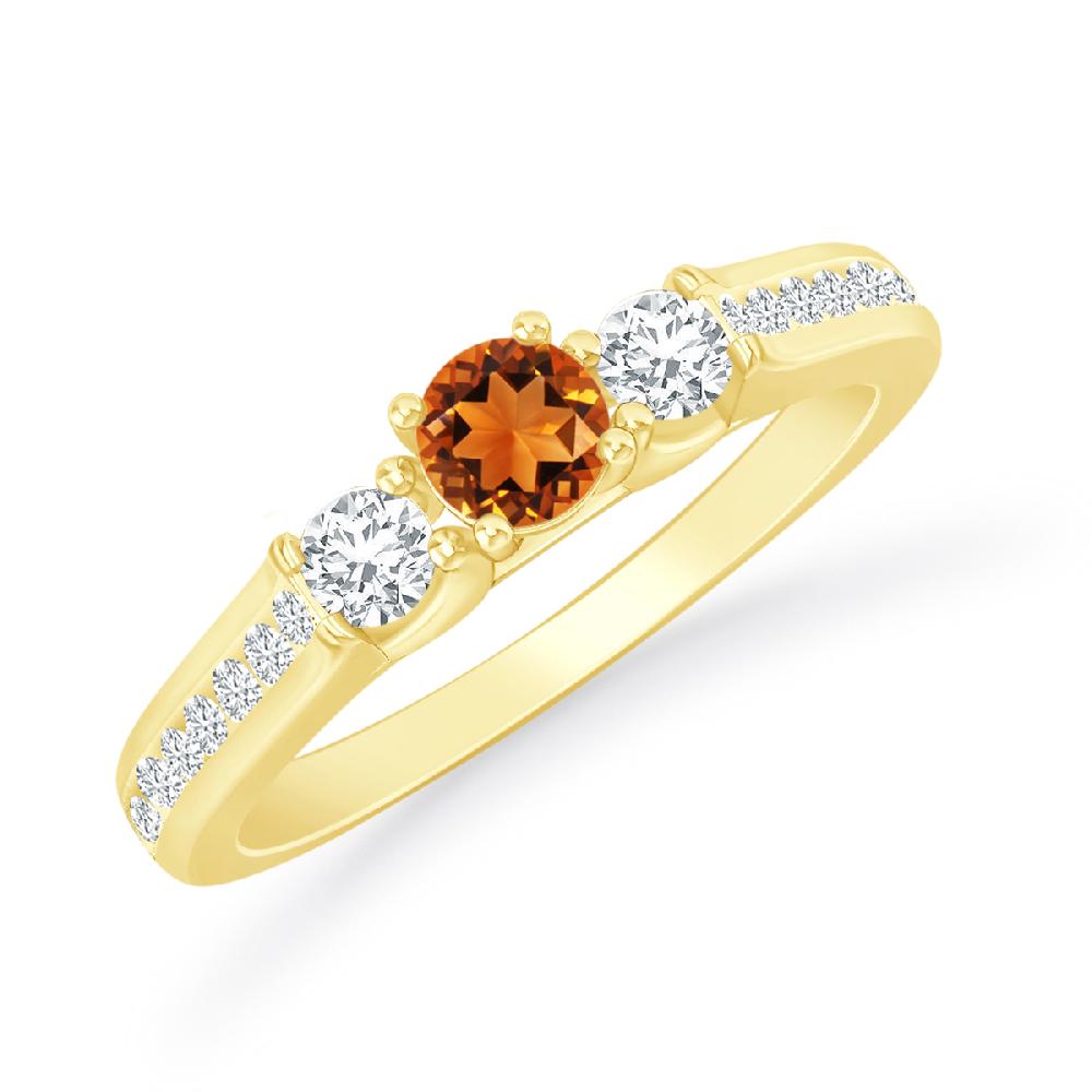 Yellow Gold - Citrine