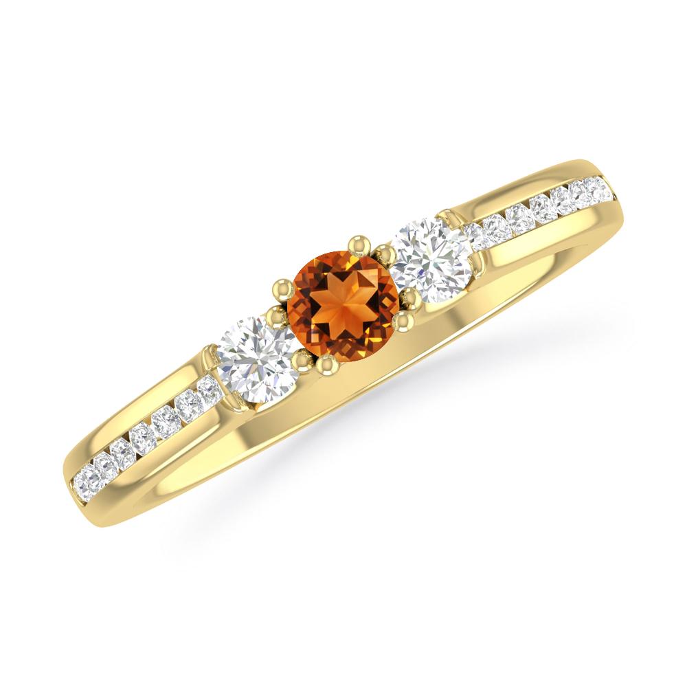 Yellow Gold - Citrine