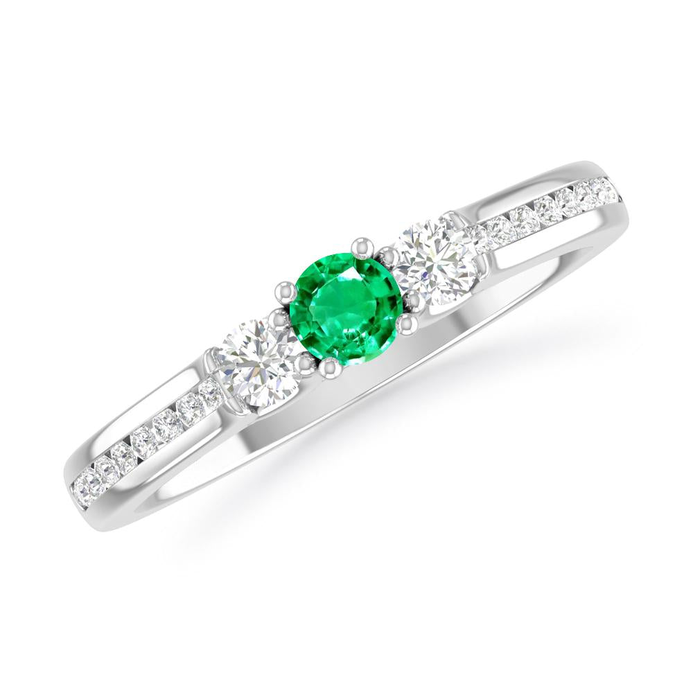 White Gold - Emerald